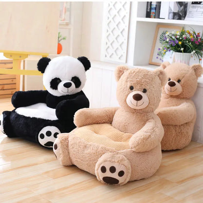 SchmuseSitz – Plüsch-Babysofa im Tierlook 🧸☁️