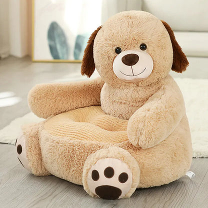 SchmuseSitz – Plüsch-Babysofa im Tierlook 🧸☁️