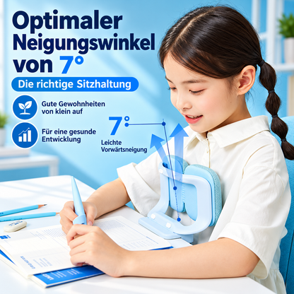 HaltungsHelfer – Verstellbare Sitzstütze für den Schreibtisch 📚🪑