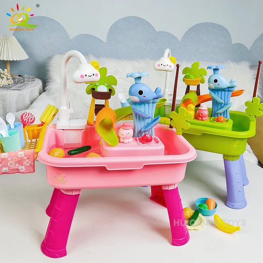 KinderKüche - Spielspüle mit Wasserkreislauf