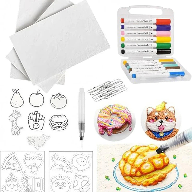 Magic 3D Bubble Drawing Kit for Creative Little Artists