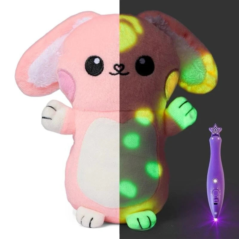 GlowDoodle – Leuchtendes Zeichen-Kuscheltier