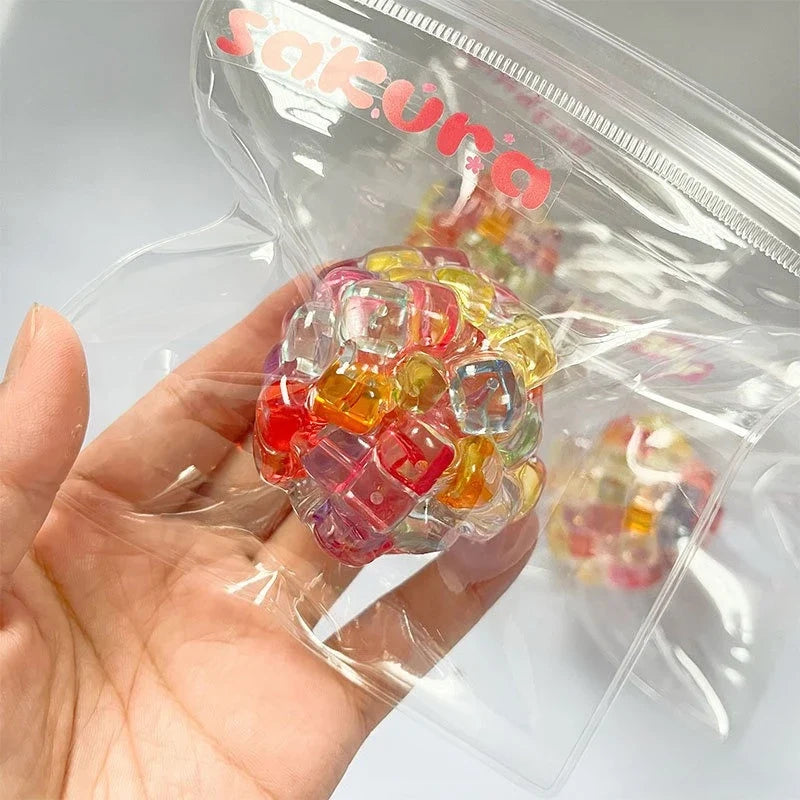 Trauben-Knautschball – herrlich weiches Fidget-Spielzeug ✨