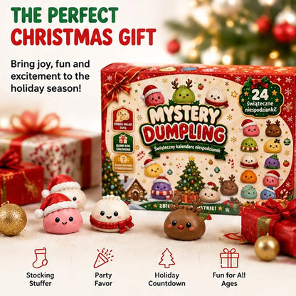 Weihnachtlicher Squishy-Adventskalender