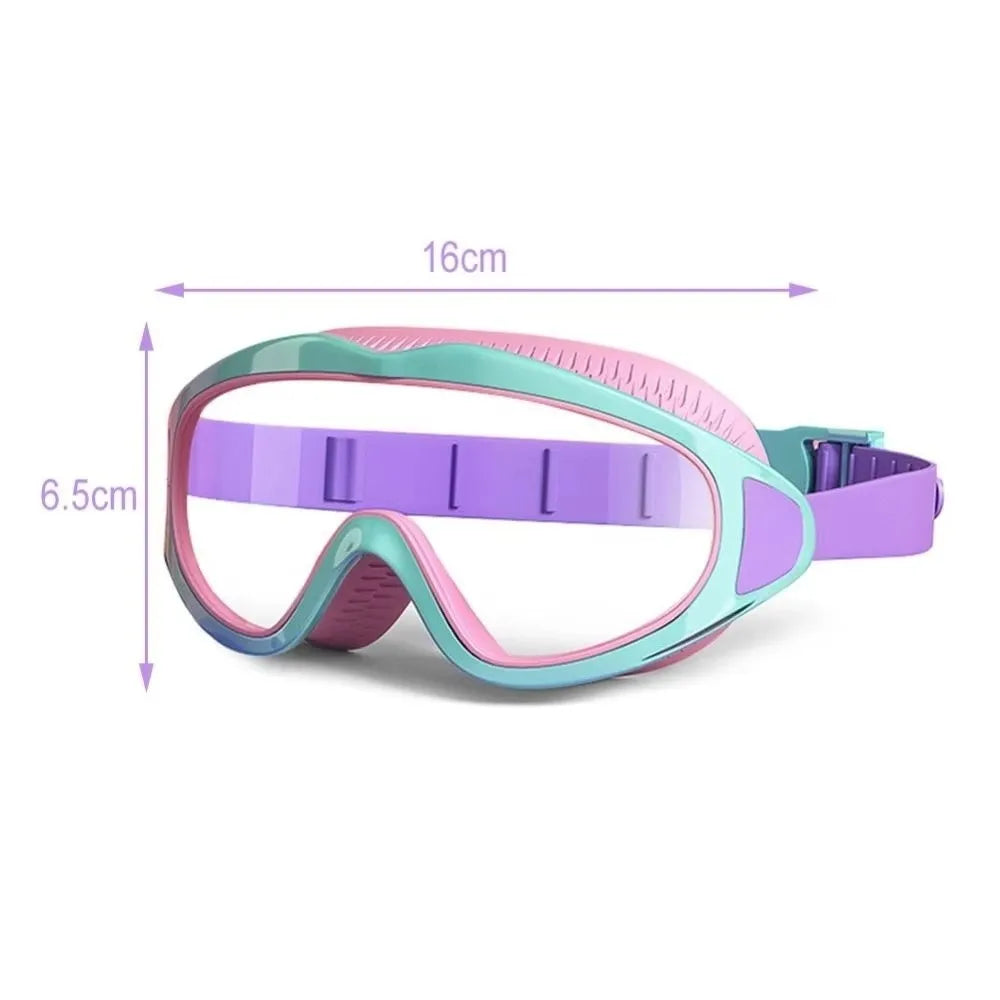 KlarBlick Kinder-Schwimmbrille mit Anti-Beschlag-Schutz