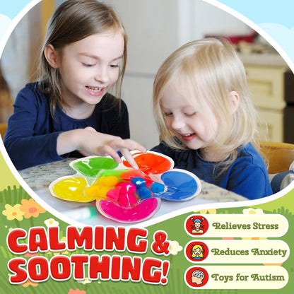 Farb Sortier Lernspiel Sensorik Spielzeug für Kinder