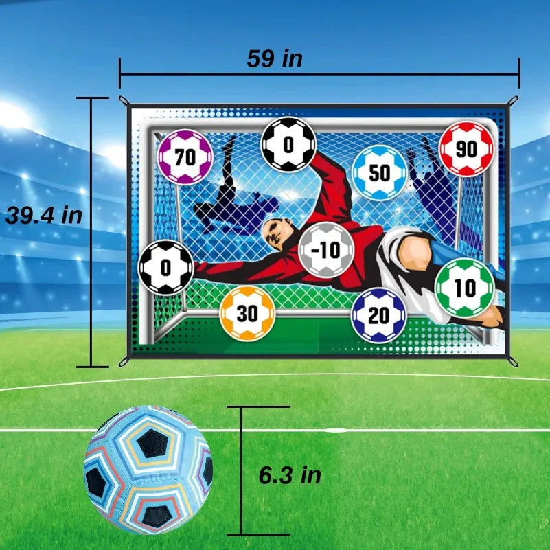 Fußball Zielwand Spielset für Kinder