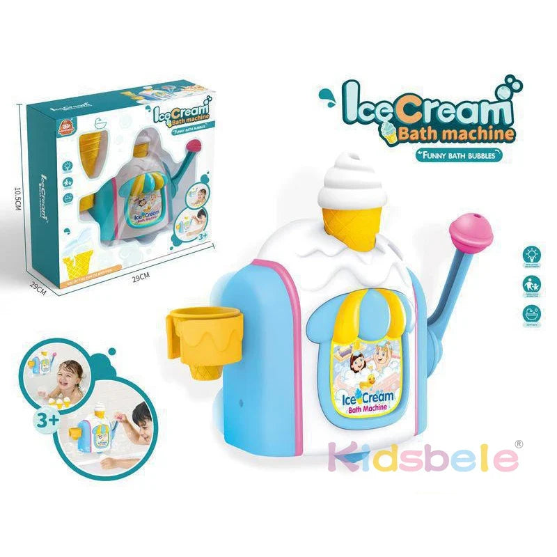Bubble Ice Cream Bath Toy