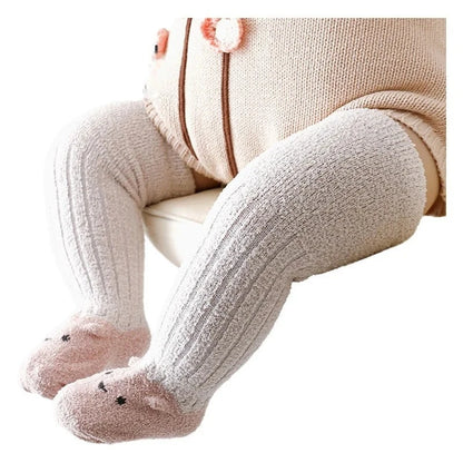 KuschelKnie – Kniestrümpfe aus Korallenfleece für Babys 🧦❄️
