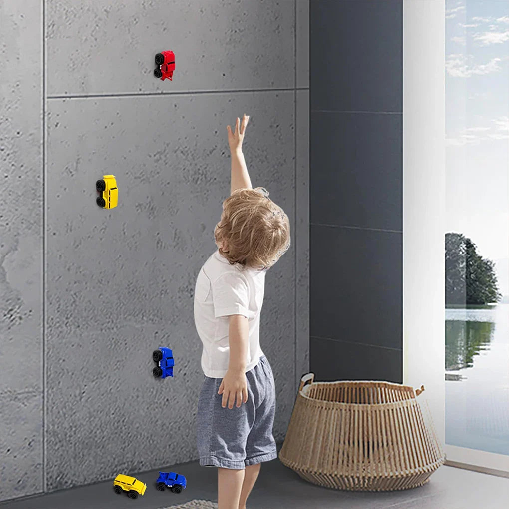 Magnetic Wall Climbing Cars - 3pcs