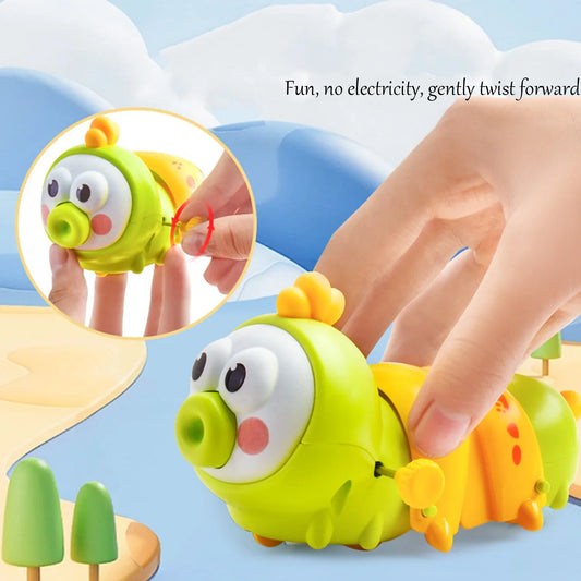 Caterpillar Crawl Race – Wind-Up Wiggly Fun