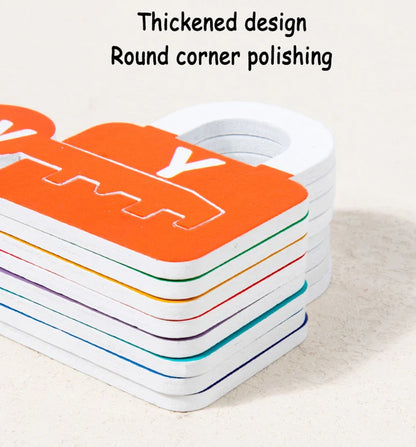 Montessori Wooden Shape & Color Matching Toy