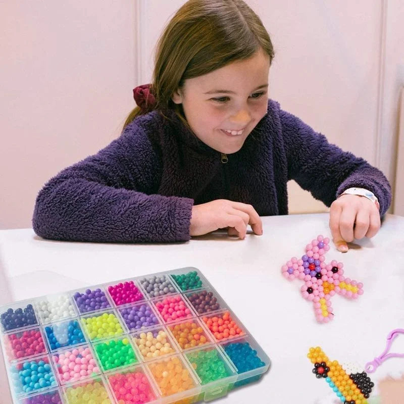 DIY-Bastelset mit kreativen Wasserperlen