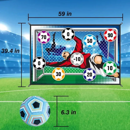 Fußball Zielwand Spielset für Kinder