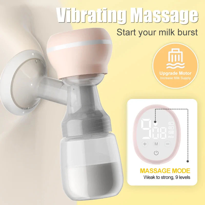 Electric Breast Pump – Intelligent High Suction, Silent & Painless