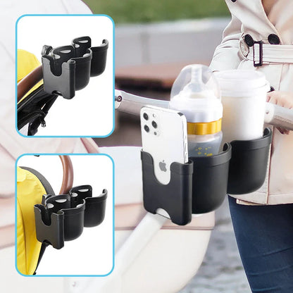 Kinderwagen Getränkehalter mit Handyfach
