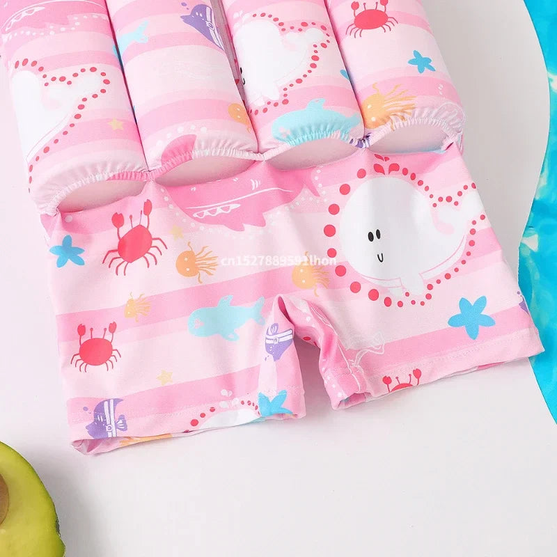 SchwimmFreund Kinder-Schwimmanzug mit Auftrieb & UV-Schutz