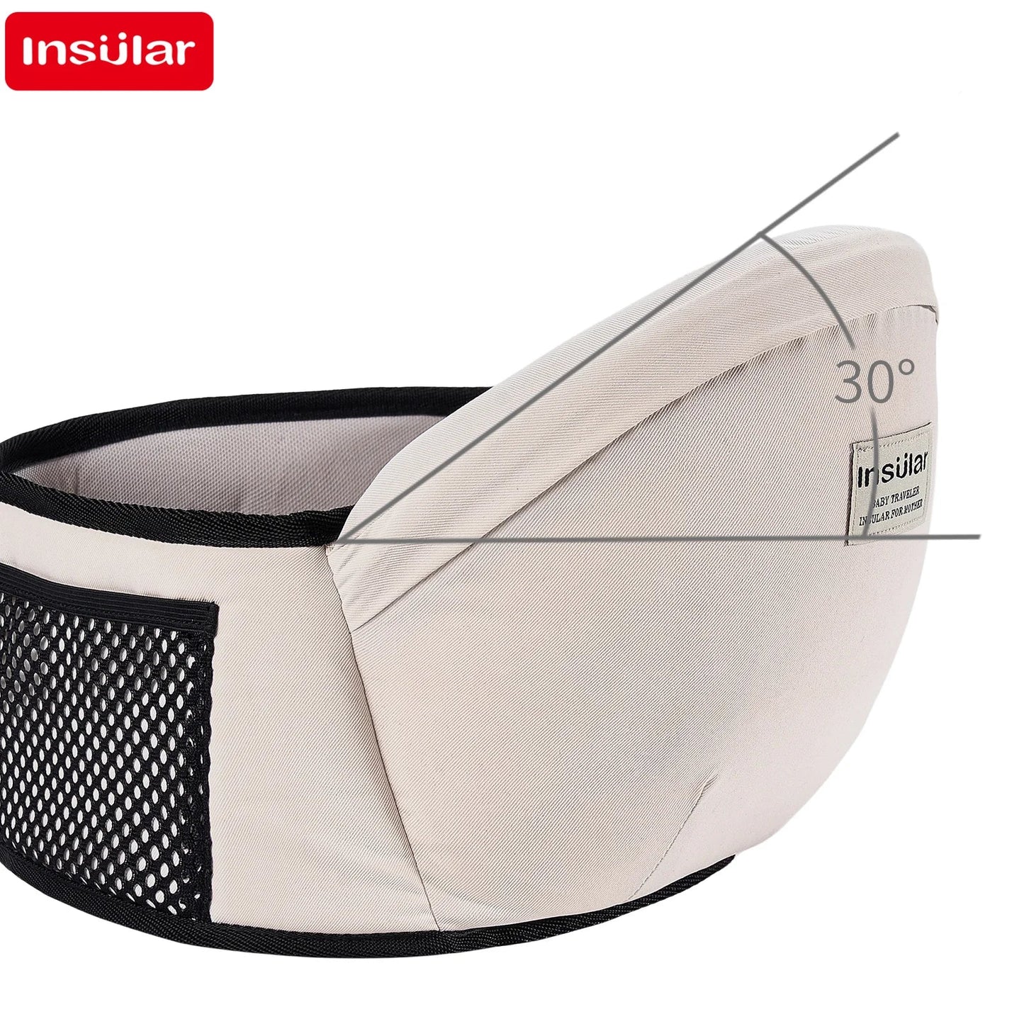 Baby Carrier Waist Stool – Adjustable Hipseat Carrier for Infants & Toddlers