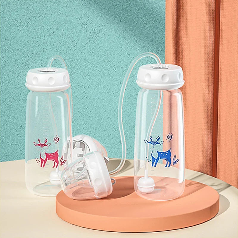 Freihändige Baby-Fütterflasche – Anti-Kolik-Nahrungssystem