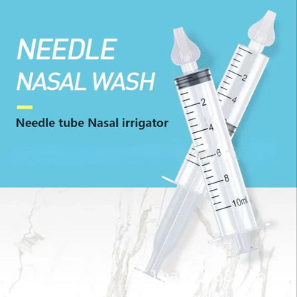 Baby Nasal Aspirator Syringe – Gentle Nasal Cleaner for Babies