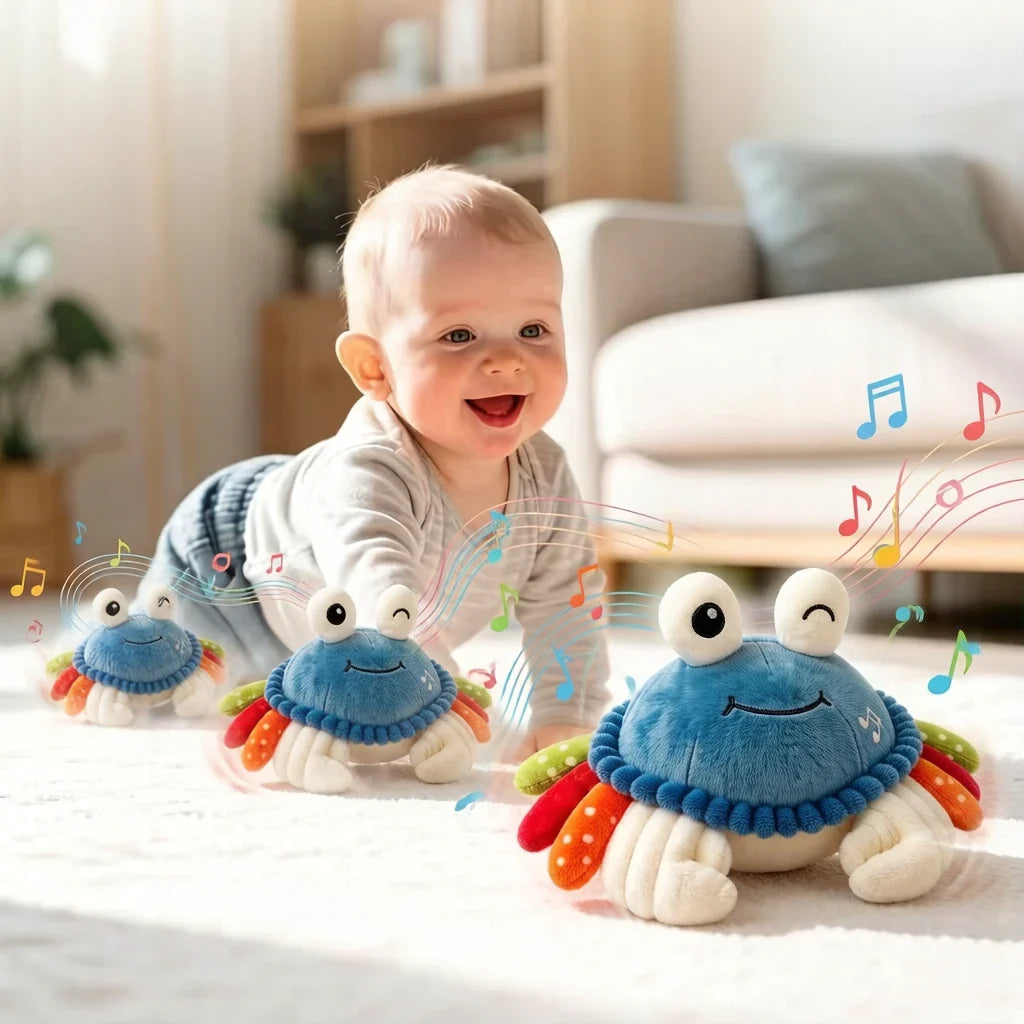 KrabbelKrebs – Krabbelnder Musik-Krebs 🦀🎵