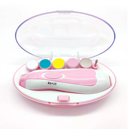 Electric Baby Nail File Set – Safe & Gentle Care for Tiny Hands