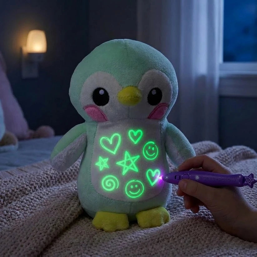 GlowDoodle – Leuchtendes Zeichen-Kuscheltier