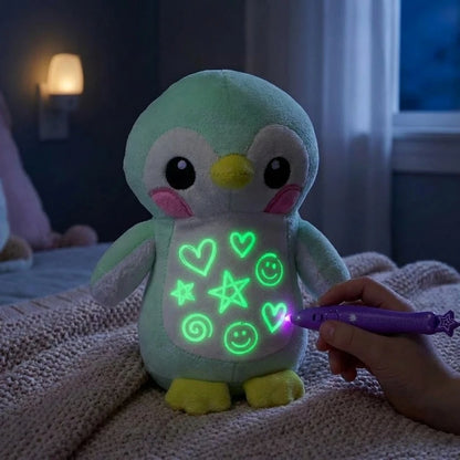 GlowDoodle – Leuchtendes Zeichen-Kuscheltier