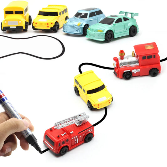 Magisches Linienfolger-Auto – malen, zusehen, losflitzen!