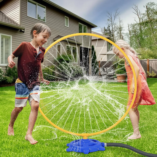 KinderSpaß - Drehender Wasserfontänen-Sprinkler