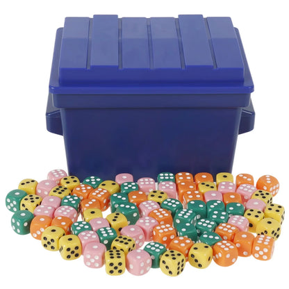 DiceRush Party-Spiel Set | Schnelles Würfelspiel für 2–6 Spieler mit Tray & 80 Würfeln