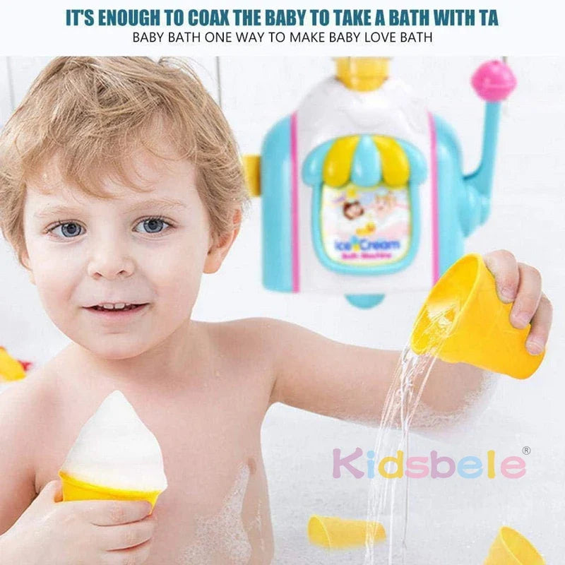 Bubble Ice Cream Bath Toy