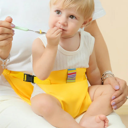 SicherSitz – Tragbarer Essstuhl-Sicherheitsgurt für Kleinkinder