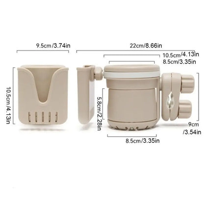 TrinkHalter – verstellbarer Becherhalter für den Kinderwagen 🍼🥤
