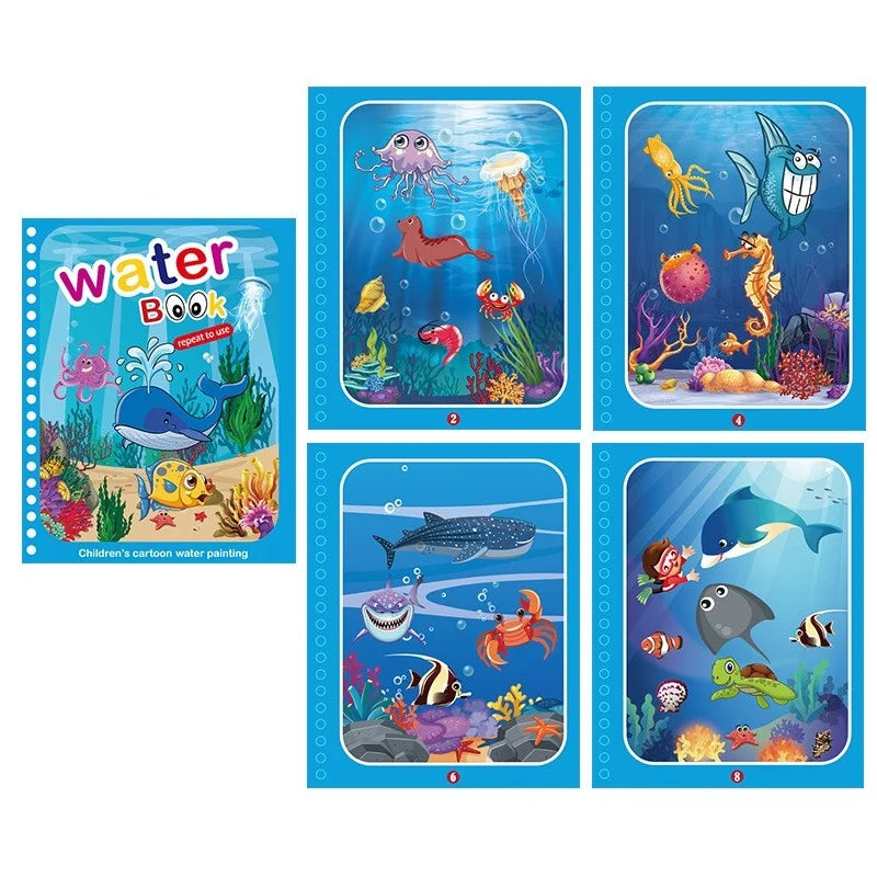 Magic Reusable Water Book
