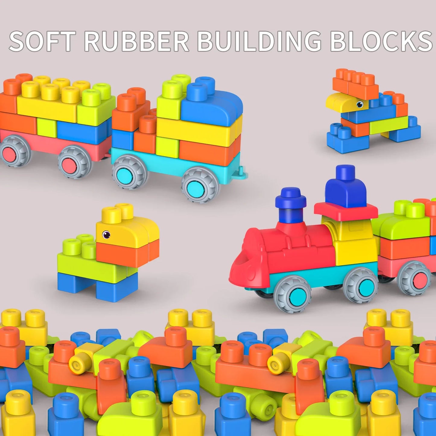 Soft Building Blocks Set