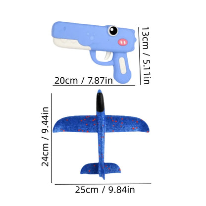 Schaumstoff- Dino Flugzeug