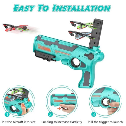 TurboFlight - Catapult Airplane Set