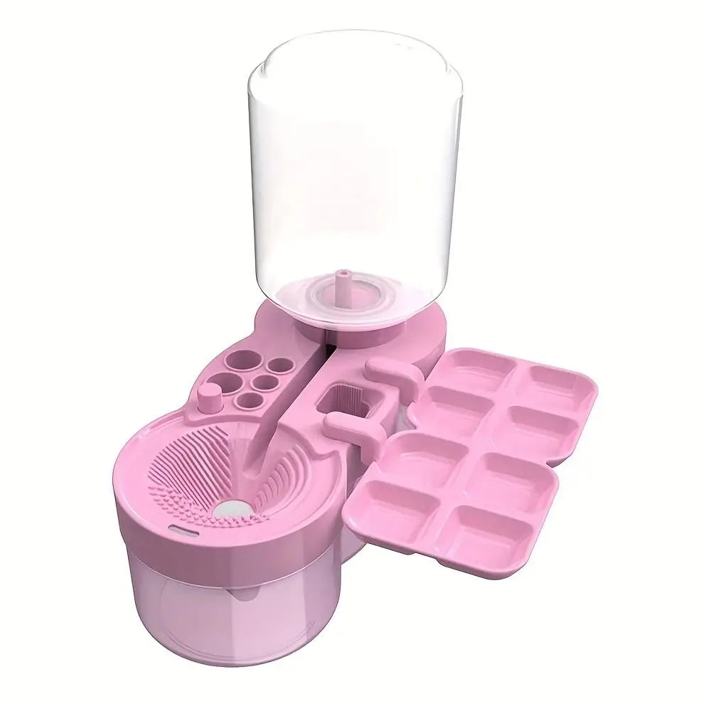 6-in-1 Malbecher-Set - Pinselreiniger & Pinselhalter