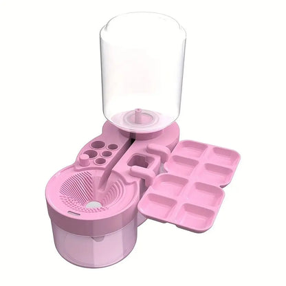 6-in-1 Malbecher-Set - Pinselreiniger & Pinselhalter