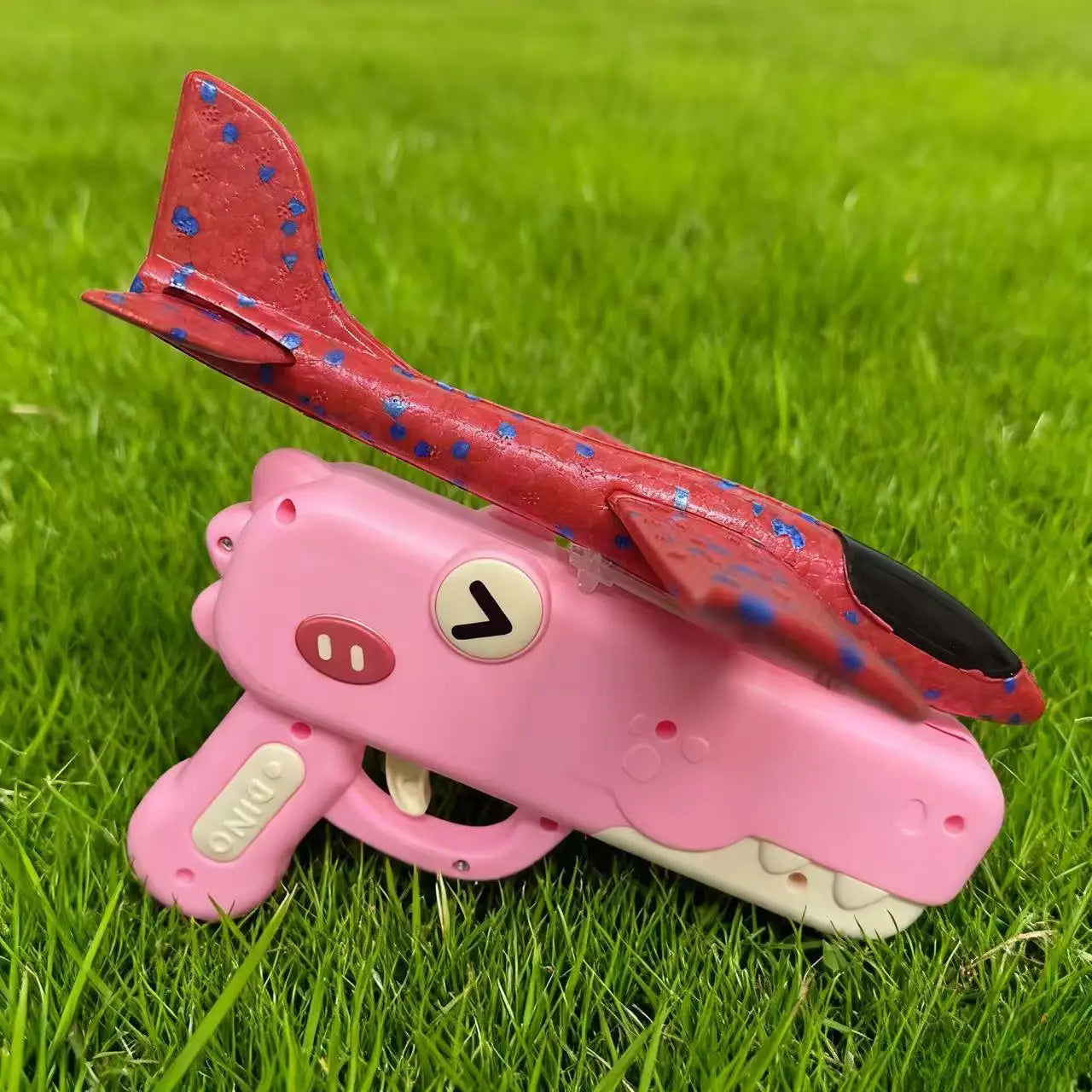 Schaumstoff- Dino Flugzeug