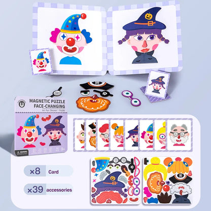 Magnetic Dress-Up Puzzle Set