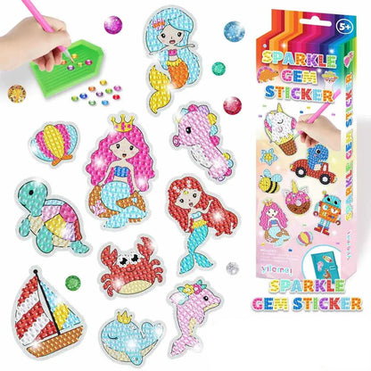 Diamant-Malerei-Aufkleber-Set für Kinder 💎🎨