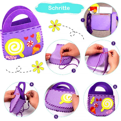 Mein erstes Filz-Nähset – 8 Bastelprojekte für Anfänger 🧵✨