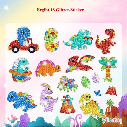 Diamant-Malerei-Aufkleber-Set für Kinder 💎🎨