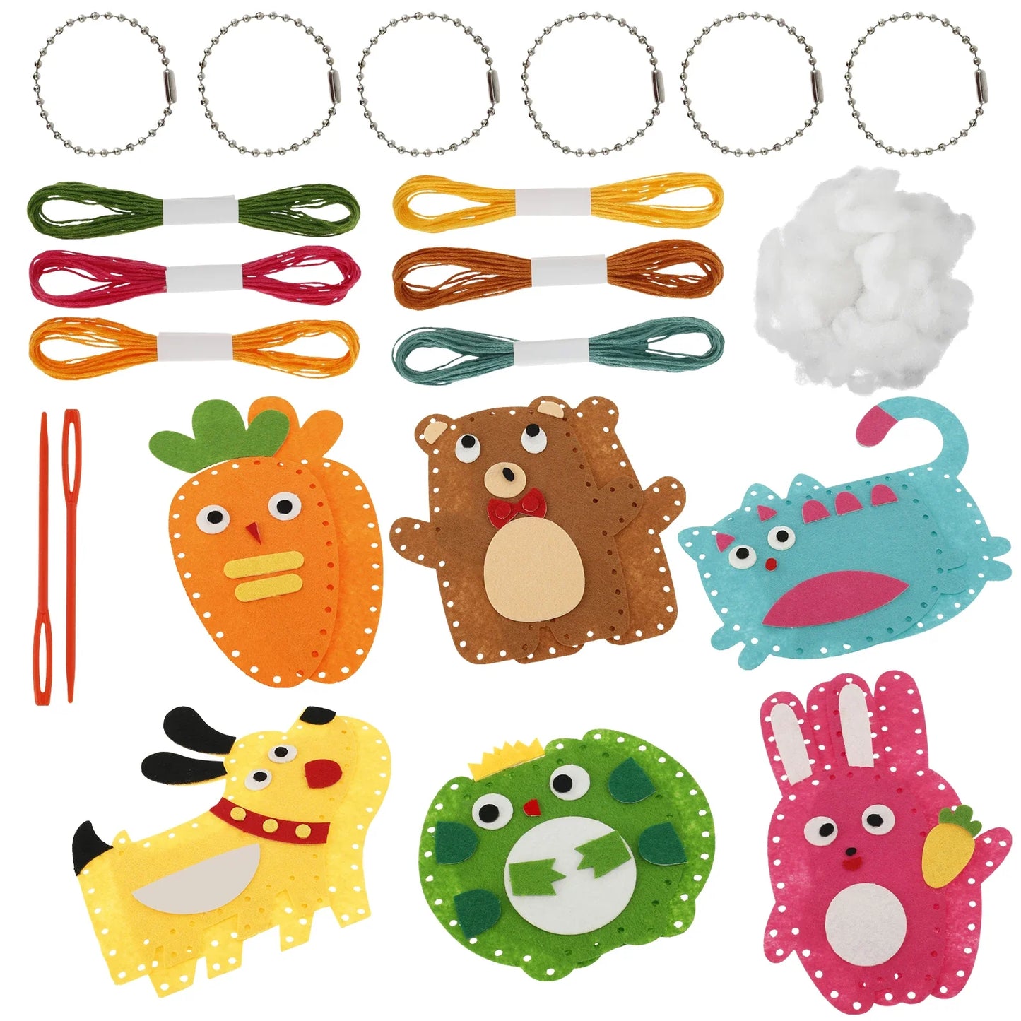 DIY Plush Animals for Creative Little Hands