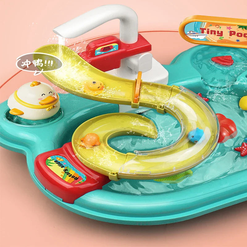 Kinder Spülbecken und Angel Spiel Set