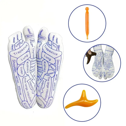 Acupressure Foot Massager Socks – Reflexology Socks for Tired Feet & Foot Care