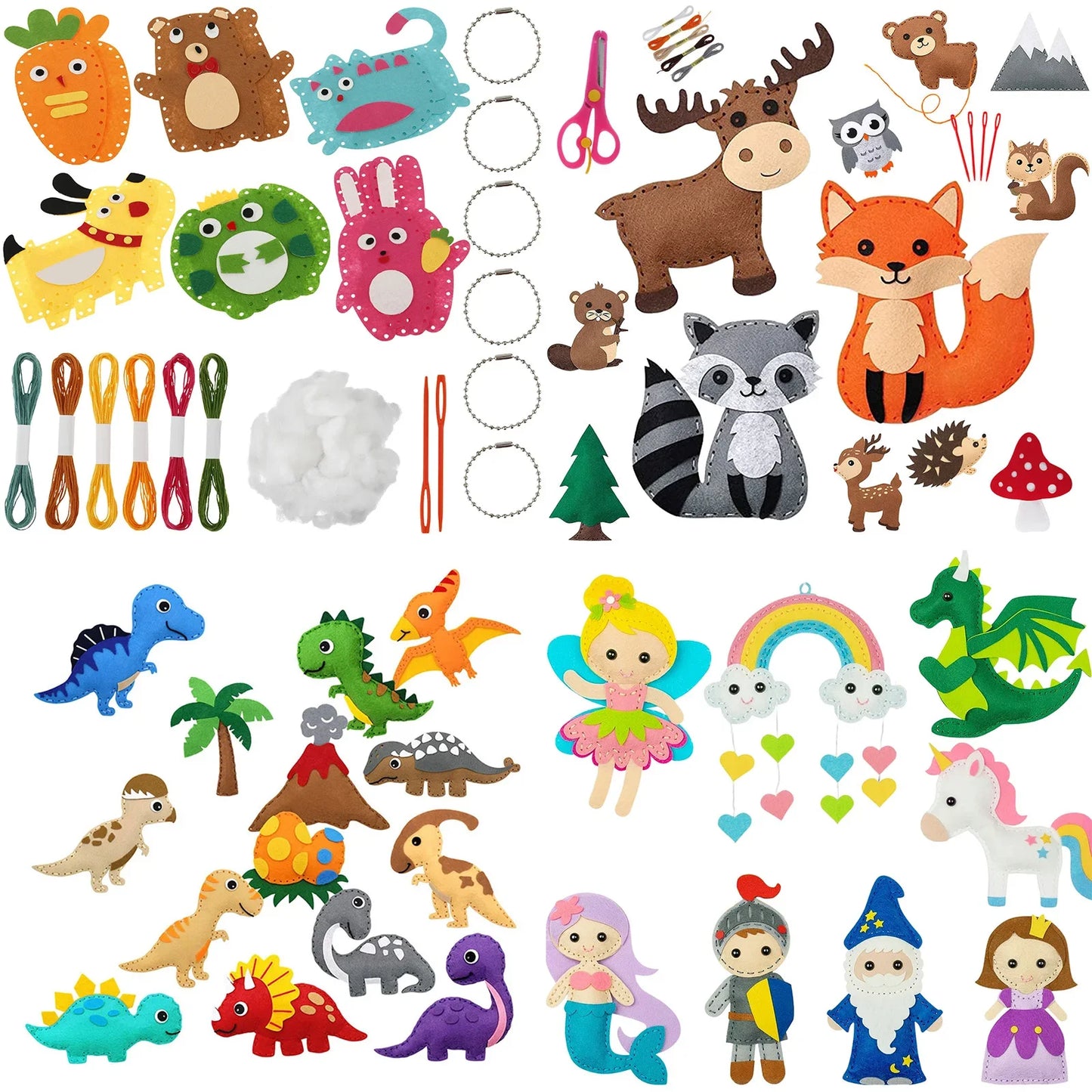 DIY Plush Animals for Creative Little Hands