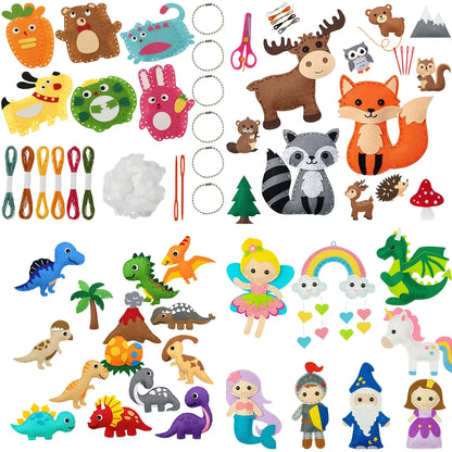 DIY Plush Animals for Creative Little Hands